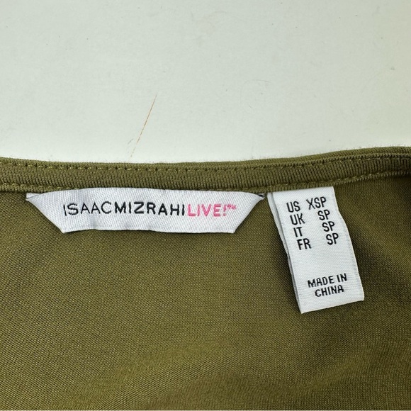 NWOT Elegant Olive Green Women's Dress - Picture 5 of 8